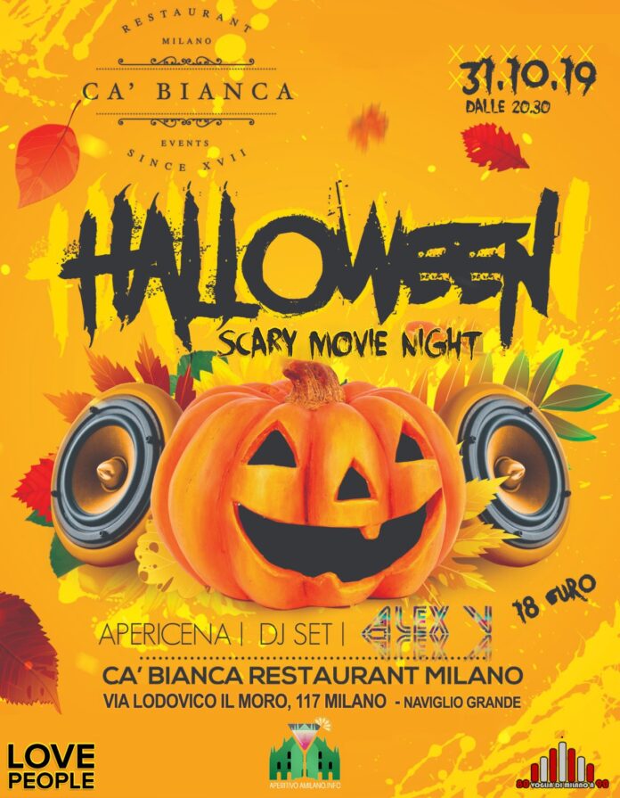 halloween-ca-bianca-3 Aperitivo da paura al Ca Bianca di Milano